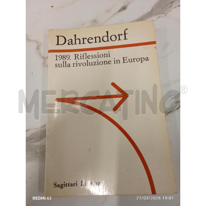 1989 RIFLESSIONI SULLA RIVOLUZIONE IN EUROPA  | Mercatino dell'Usato San giorgio del sannio 1