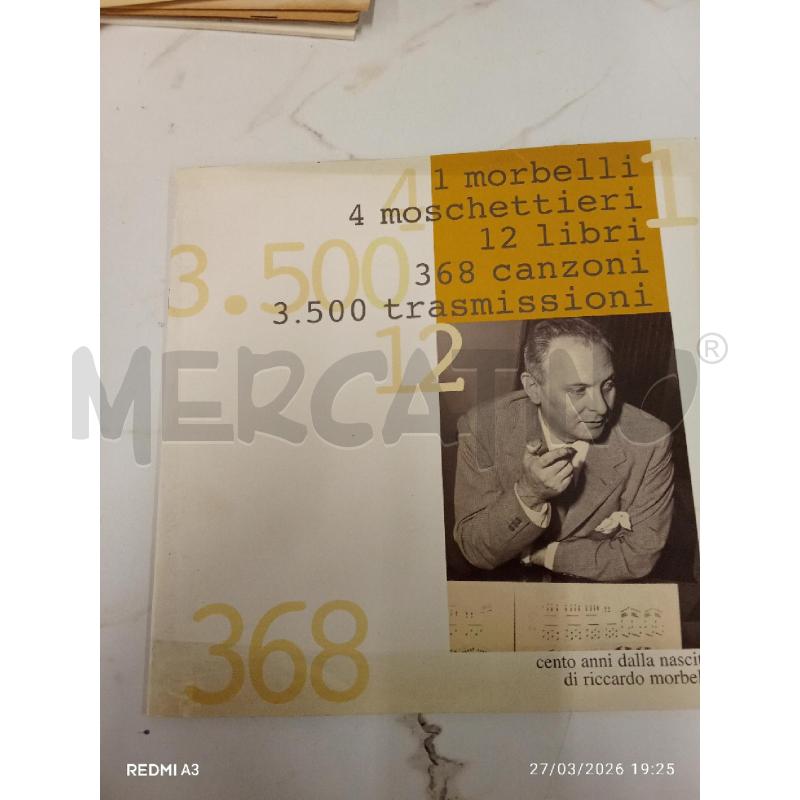365 CENTO ANNI DALLA NASCITA DI RICCARDO MORBELLI  | Mercatino dell'Usato San giorgio del sannio 1