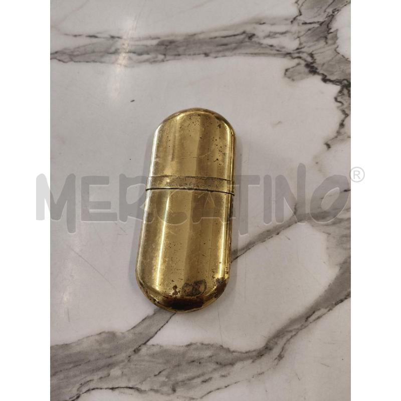 ACCENDINO SILVER FLAME DORATO BENZINA  | Mercatino dell'Usato San giorgio del sannio 1