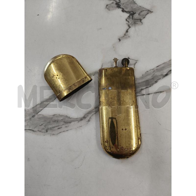 ACCENDINO SILVER FLAME DORATO BENZINA  | Mercatino dell'Usato San giorgio del sannio 3