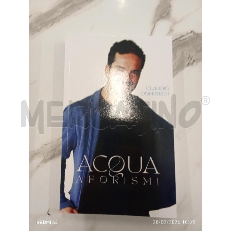 ACQUA AFORISMI | Mercatino dell'Usato San giorgio del sannio 1