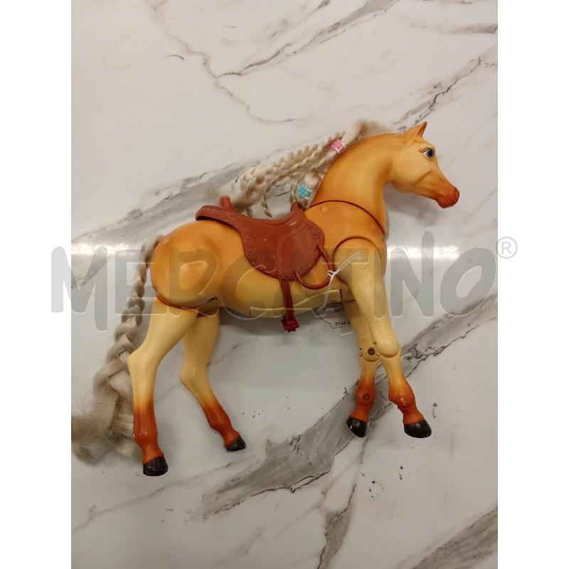 ACTION FIGURE CAVALLO BARBIE TRECCE BIANCHE INTERATTIVO  | Mercatino dell'Usato San giorgio del sannio 1