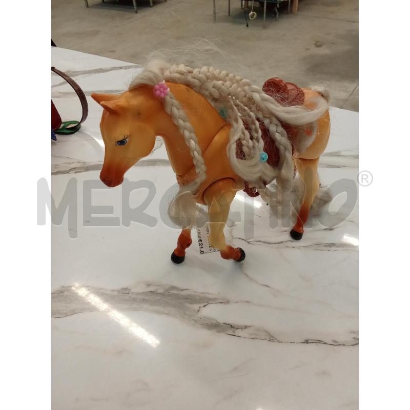 ACTION FIGURE CAVALLO BARBIE TRECCE BIANCHE INTERATTIVO  | Mercatino dell'Usato San giorgio del sannio 2
