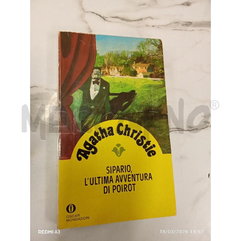 AGATHA CRHTOSYOE SIPARIO UTIMA AVVENTURA | Mercatino dell'Usato San giorgio del sannio 1