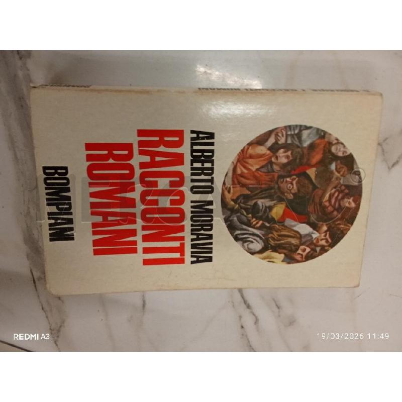 ALBERTO MORAVIA RACCONTI ROMANI  | Mercatino dell'Usato San giorgio del sannio 1