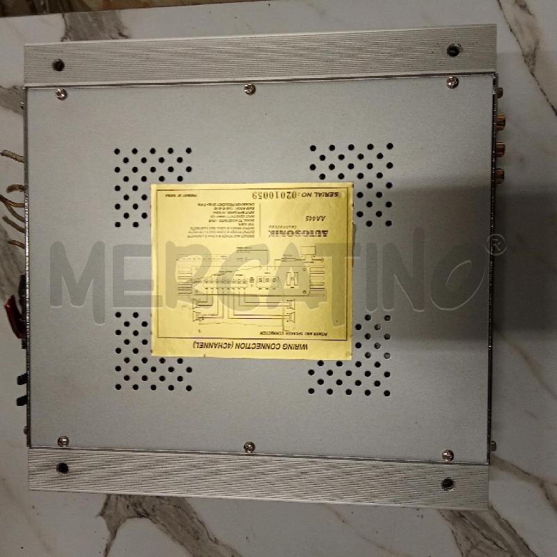 AMPLIFICATORE 4 CANALI + SUB  | Mercatino dell'Usato San giorgio del sannio 5