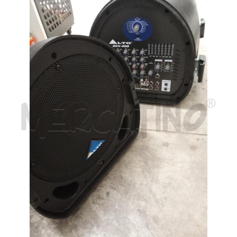 AMPLIFICATORE ALTO DEX-400 DESIGN TROLLEY 8CANALI  | Mercatino dell'Usato San giorgio del sannio 2
