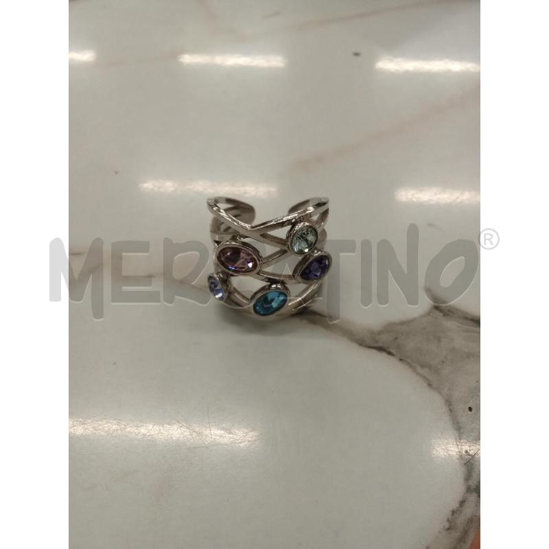 ANELLO DONNA BROSWAY PIETRE COLORATE FASCIA | Mercatino dell'Usato San giorgio del sannio 2