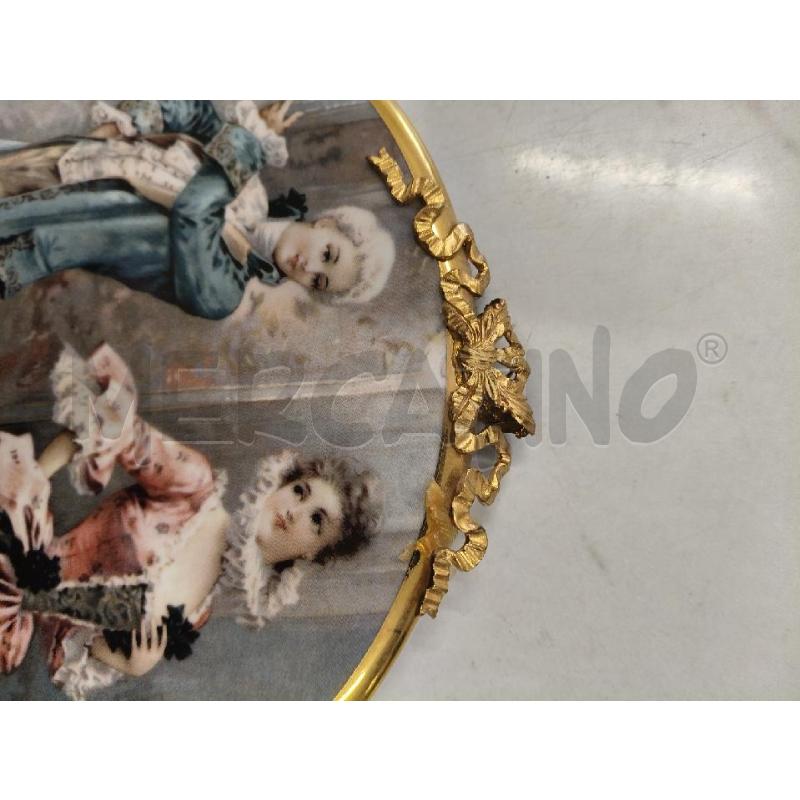 APPENDINO PORCELLANALIMOGES DAMA CAVALIERE BORDINO ORO 22K | Mercatino dell'Usato San giorgio del sannio 3