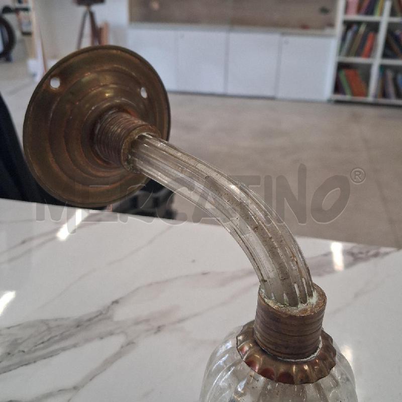 APPLIQUE MURANO COPPIA MURANO  | Mercatino dell'Usato San giorgio del sannio 4