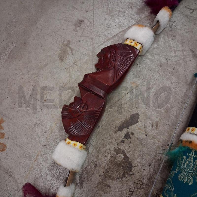 ARCO CON FRECCE LEGNO APPLICAZIONI TESSURO  | Mercatino dell'Usato San giorgio del sannio 3