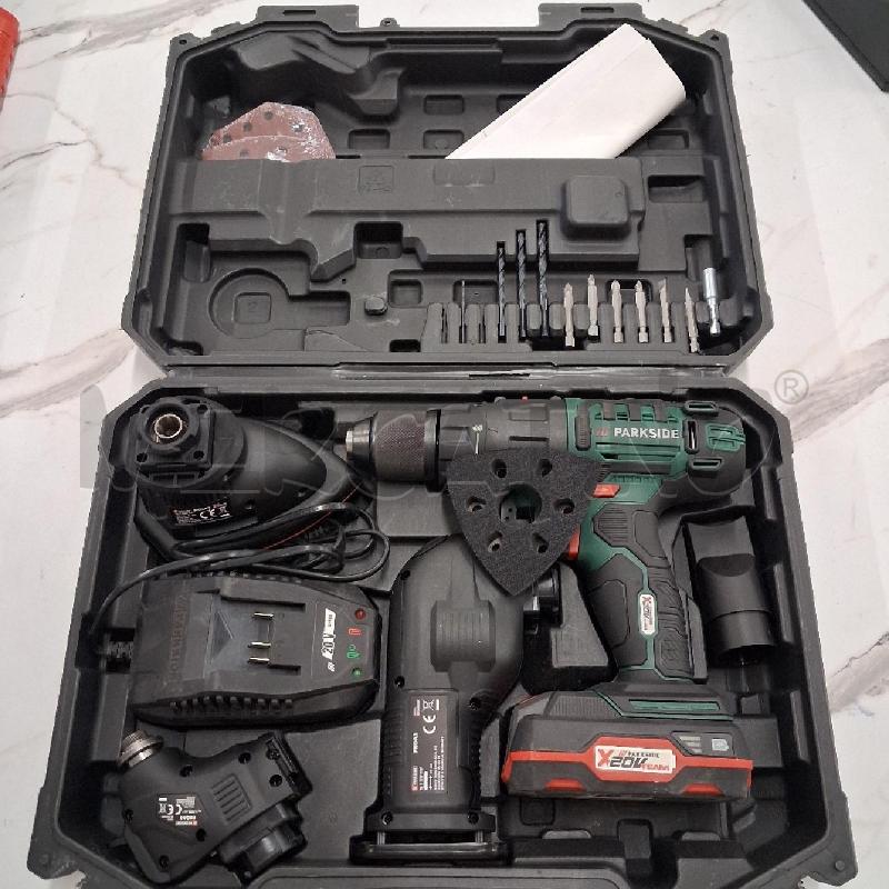 AVVITATORE A BATTERIA PARKSIDE CON ACCESSORI + VALIGETTA  | Mercatino dell'Usato San giorgio del sannio 1