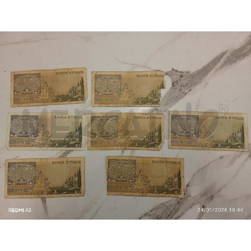 BANCONOTE VECCHIE LIRE DUEMILA | Mercatino dell'Usato San giorgio del sannio 1