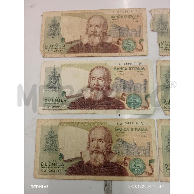 BANCONOTE VECCHIE LIRE DUEMILA | Mercatino dell'Usato San giorgio del sannio 3