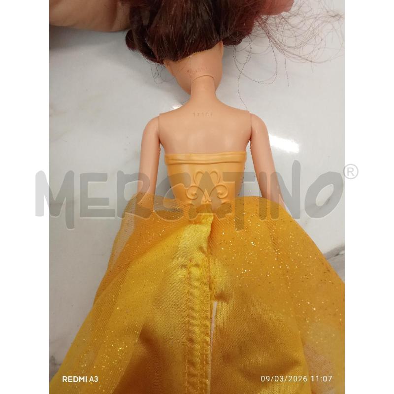 BARBIE DISNEY VESTITO GIALLO BELLE  | Mercatino dell'Usato San giorgio del sannio 3