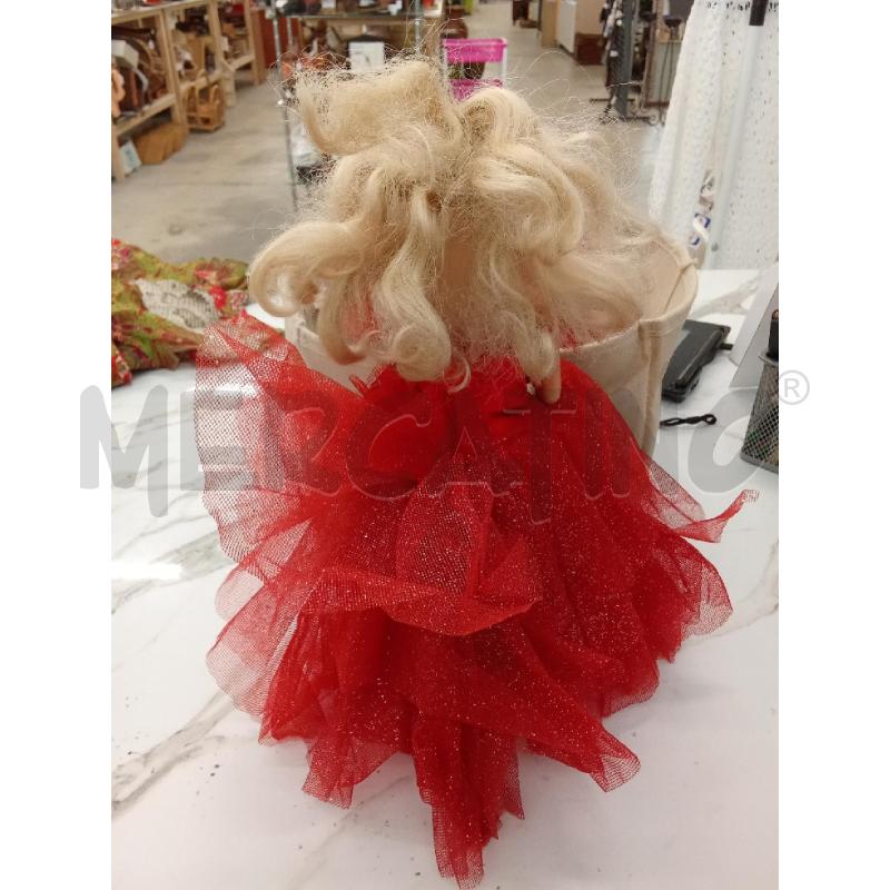 BARBIE VESTITO ROSSO GLITTER VINTAGE CAPELLI BIONDI | Mercatino dell'Usato San giorgio del sannio 3