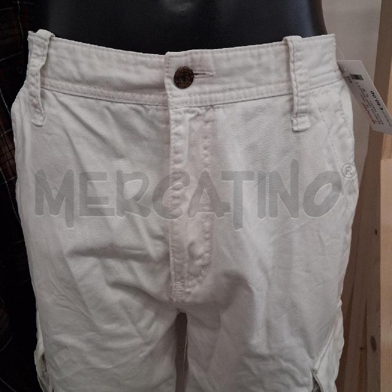 BERMUDA UOMO BIANCO TASCONI TOMMY  | Mercatino dell'Usato San giorgio del sannio 2