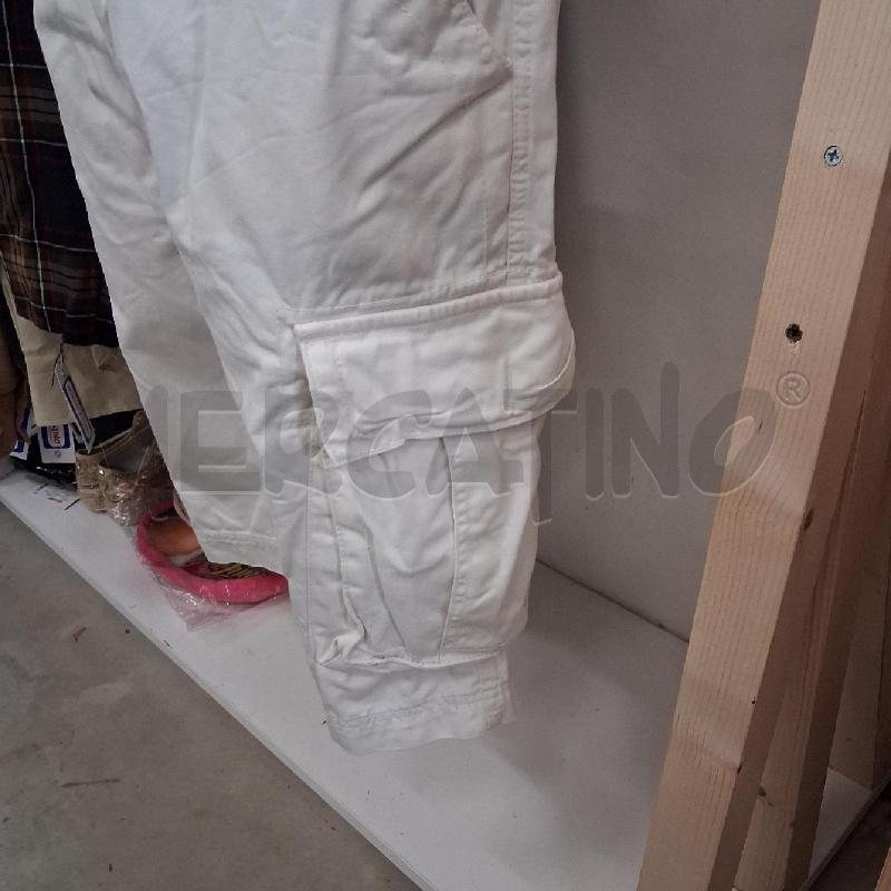 BERMUDA UOMO BIANCO TASCONI TOMMY  | Mercatino dell'Usato San giorgio del sannio 3