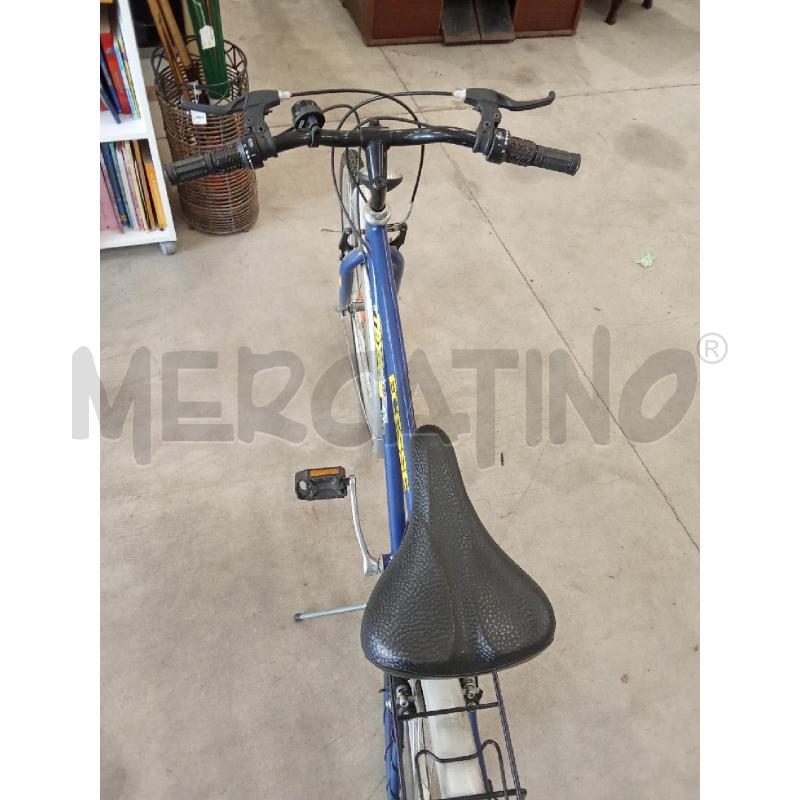 BICICLETTA UOMO BLU ECCESSE + PORTAPACCHI + LUCE TEXA  | Mercatino dell'Usato San giorgio del sannio 2