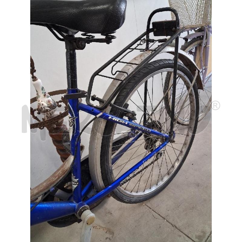 BICICLETTA UOMO BLU ELETTRICA HIGHT SPEED BICILASSE  | Mercatino dell'Usato San giorgio del sannio 4
