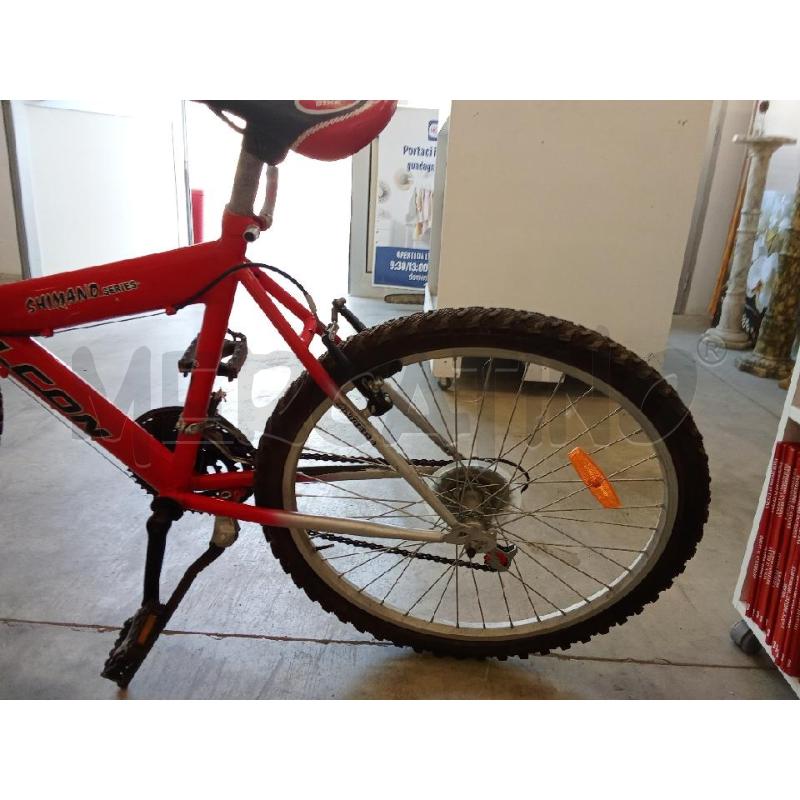BICICLETTA UOMO ROSSA FALCON MOUNTAN BIKE CAMBIO SHIMANO  | Mercatino dell'Usato San giorgio del sannio 3