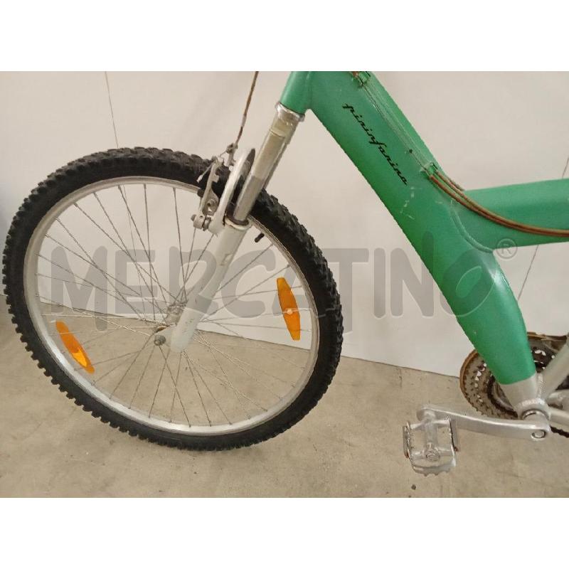 BICICLETTA UOMO VERDE PININ FARINA | Mercatino dell'Usato San giorgio del sannio 4