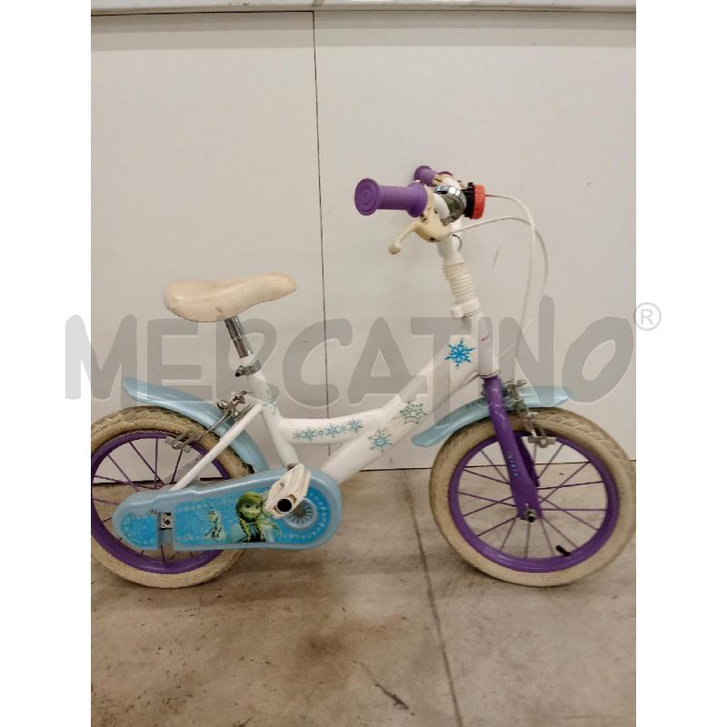 BICICLETTINA BAMBINA FROZEN  | Mercatino dell'Usato San giorgio del sannio 1
