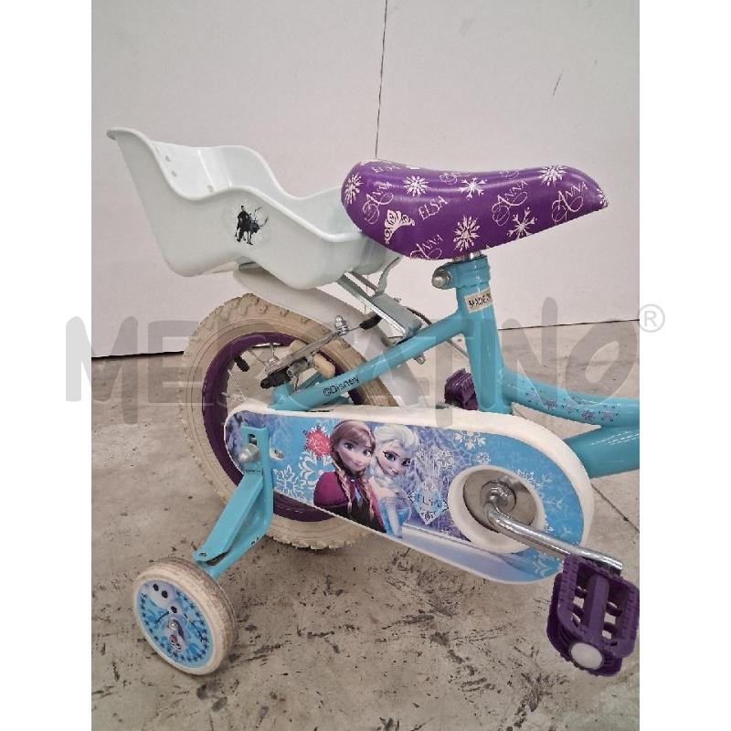 BICICLETTINA BAMBINA VIOLA BIANCA ELSA | Mercatino dell'Usato San giorgio del sannio 2