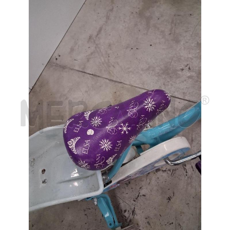 BICICLETTINA BAMBINA VIOLA BIANCA ELSA | Mercatino dell'Usato San giorgio del sannio 4
