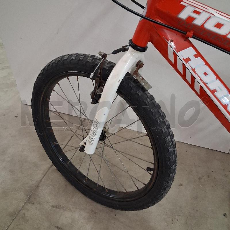 BICICLETTINA RAGAZZO ROSSA HORNET  | Mercatino dell'Usato San giorgio del sannio 4