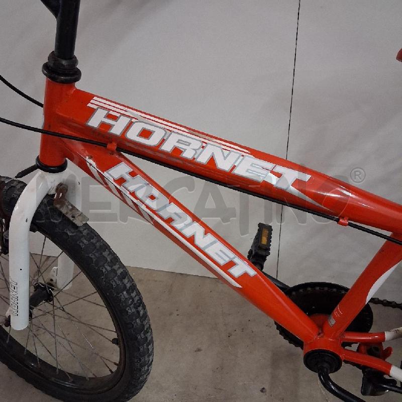 BICICLETTINA RAGAZZO ROSSA HORNET  | Mercatino dell'Usato San giorgio del sannio 5