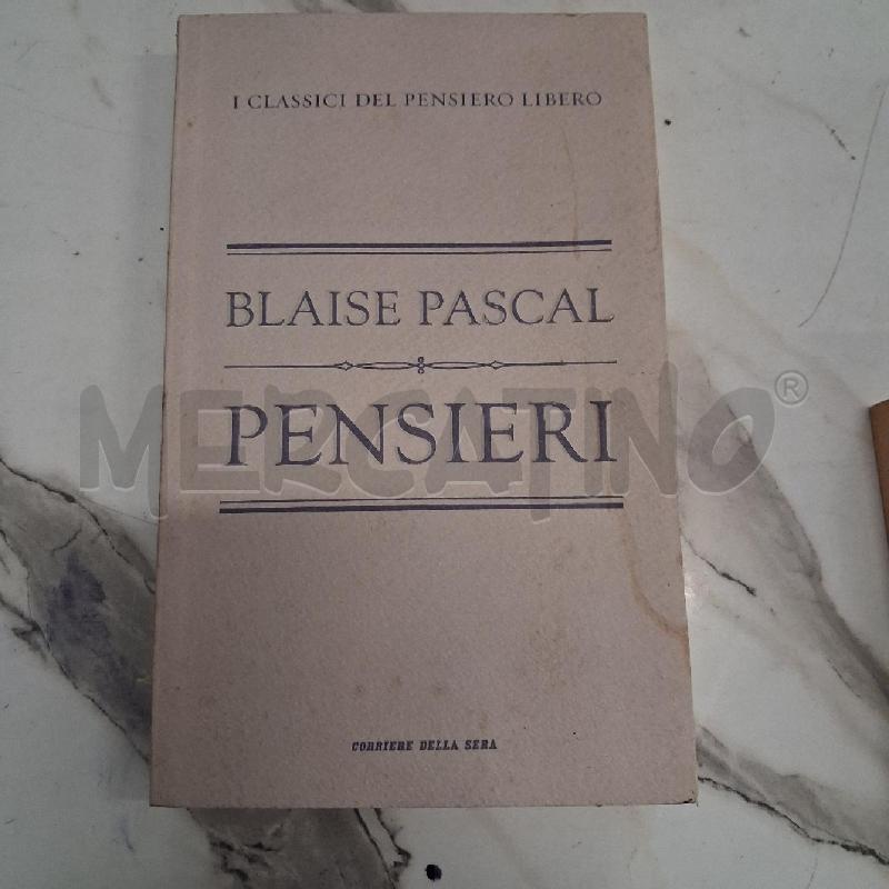 BLAISE PASCAL PENSIERI  | Mercatino dell'Usato San giorgio del sannio 1