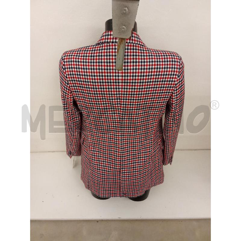 BLAZER DONNA QUADRETTI BUL ROSSI BIANCHI STRADIVARIUS S | Mercatino dell'Usato San giorgio del sannio 3