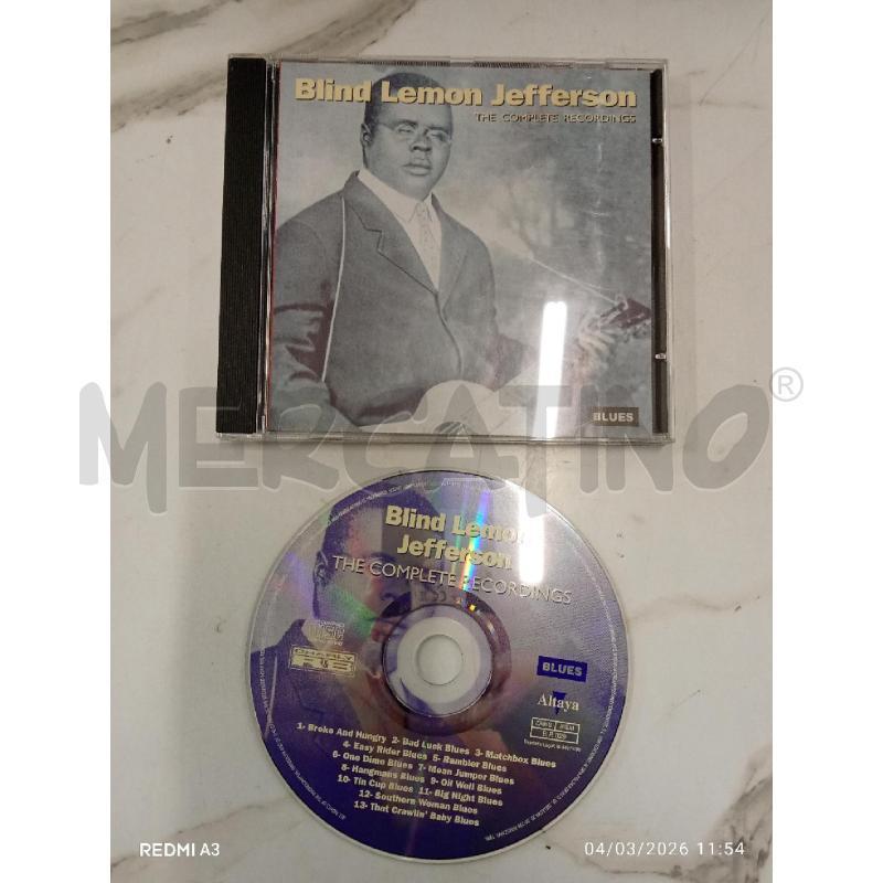 BLIND LEMON JEFFERSON  | Mercatino dell'Usato San giorgio del sannio 1