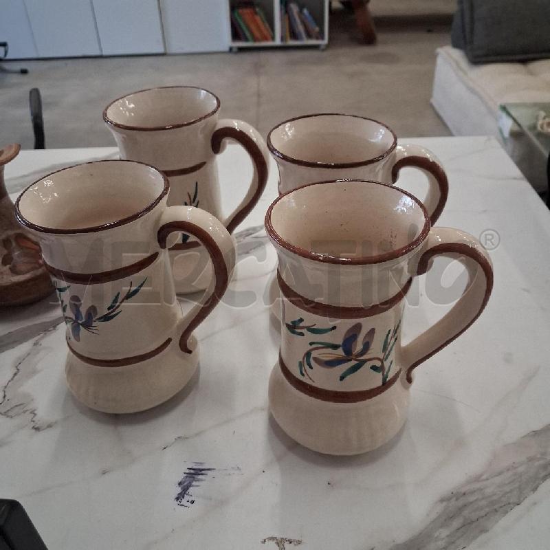 BOCCALE CERAMICA CEDAM DEC A MANO  | Mercatino dell'Usato San giorgio del sannio 1