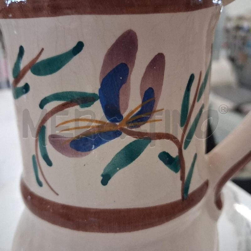 BOCCALE CERAMICA CEDAM DEC A MANO  | Mercatino dell'Usato San giorgio del sannio 3