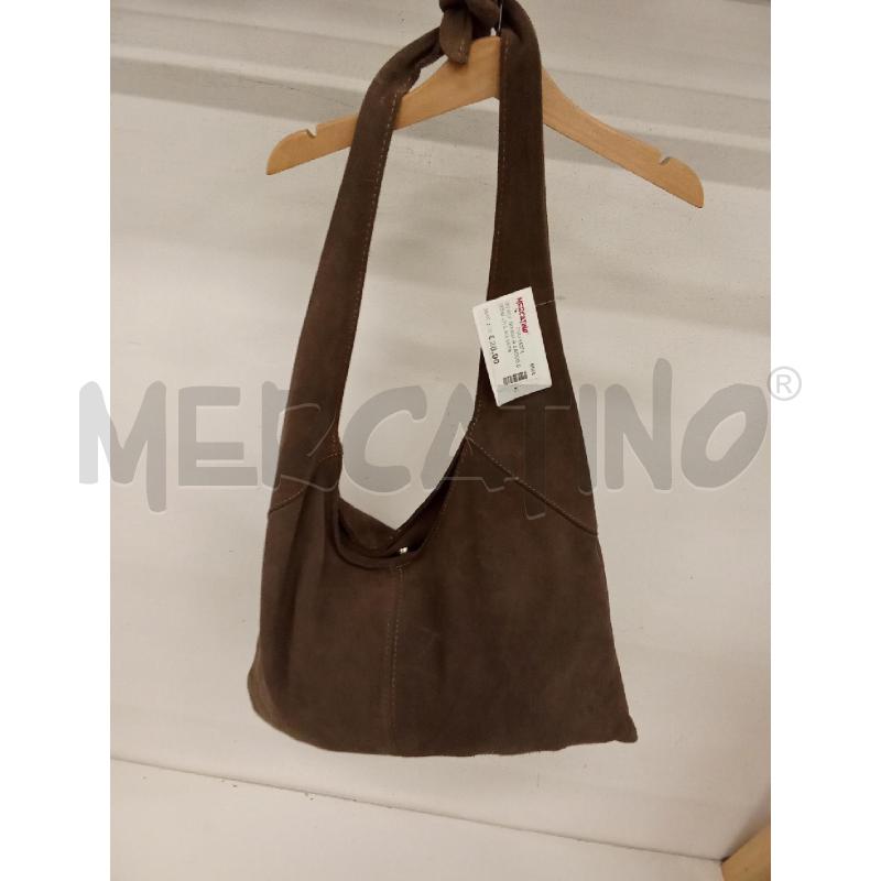 BORSA DONNA A SACCO CUOIO VIVA MAESTRA NODO  | Mercatino dell'Usato San giorgio del sannio 1