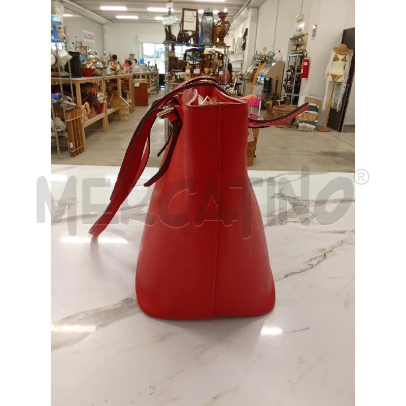 BORSA DONNA A SPALLA ROSSA MAISON PEPE  | Mercatino dell'Usato San giorgio del sannio 2