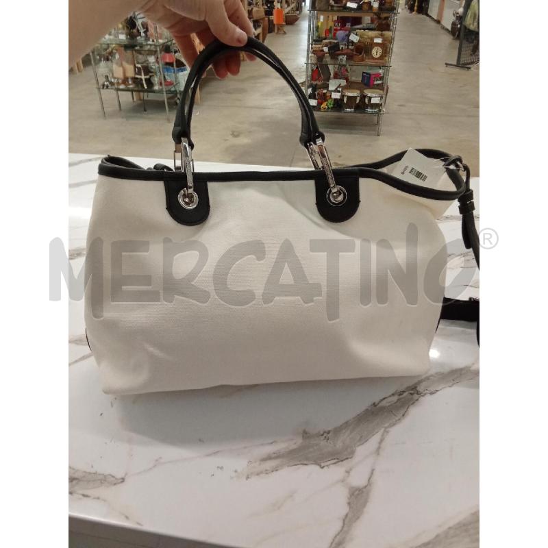 BORSA DONNA BIANCA  INS. VERDE ARMANI | Mercatino dell'Usato San giorgio del sannio 4
