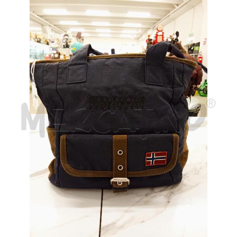 BORSA DONNA BLU NAPAPIRI GEOGRAPHIC  | Mercatino dell'Usato San giorgio del sannio 1