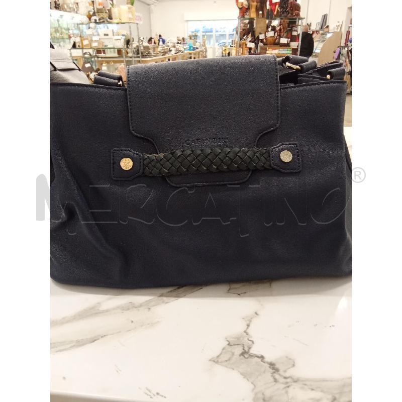 BORSA DONNA CAFE NOIR BLU CINTURINA INTRECCIATA ROVINATA | Mercatino dell'Usato San giorgio del sannio 1
