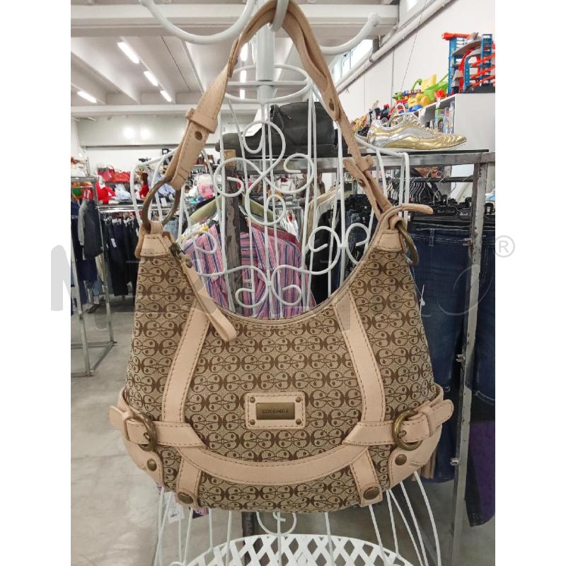 BORSA DONNA MARRONE A SPALLA FANTASIA COCCINELLE  | Mercatino dell'Usato San giorgio del sannio 1