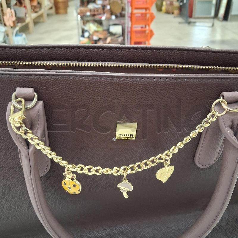 BORSA DONNA MARRONE BOSCO INCANTATO COLLECTION THUN  | Mercatino dell'Usato San giorgio del sannio 2