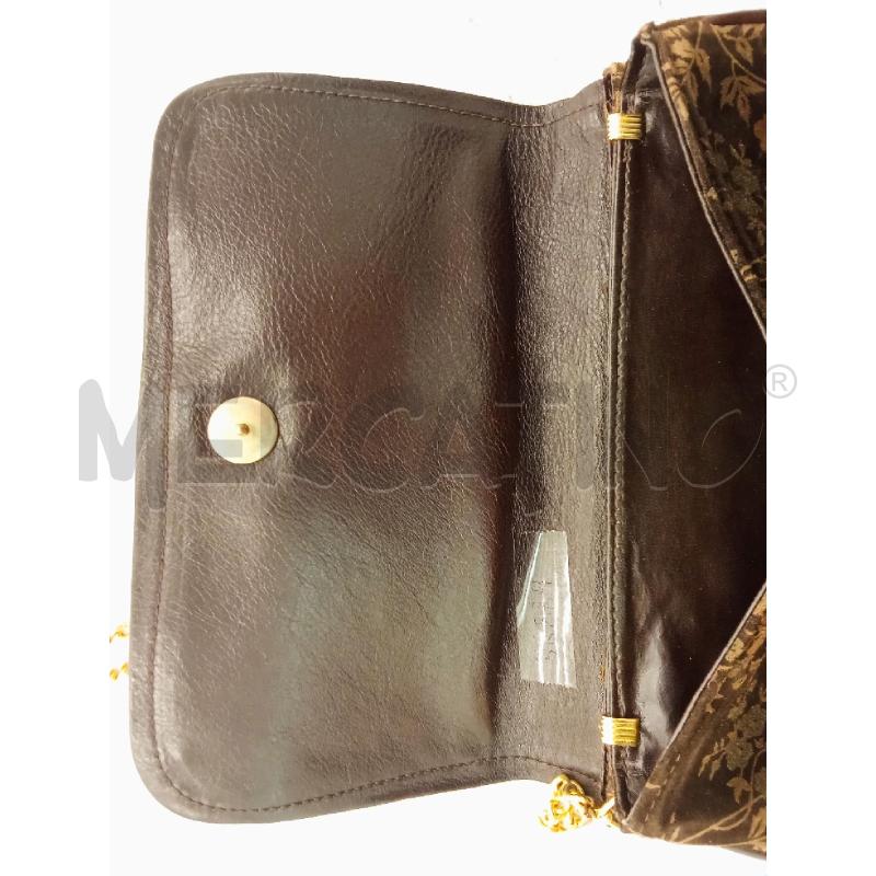 BORSA DONNA MARRONE GABRIELLE DIS.FIORI | Mercatino dell'Usato San giorgio del sannio 4
