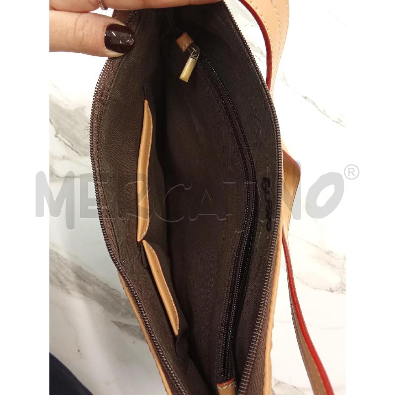 BORSA DONNA MARRONE INS. BEIGE FIRENZE | Mercatino dell'Usato San giorgio del sannio 2