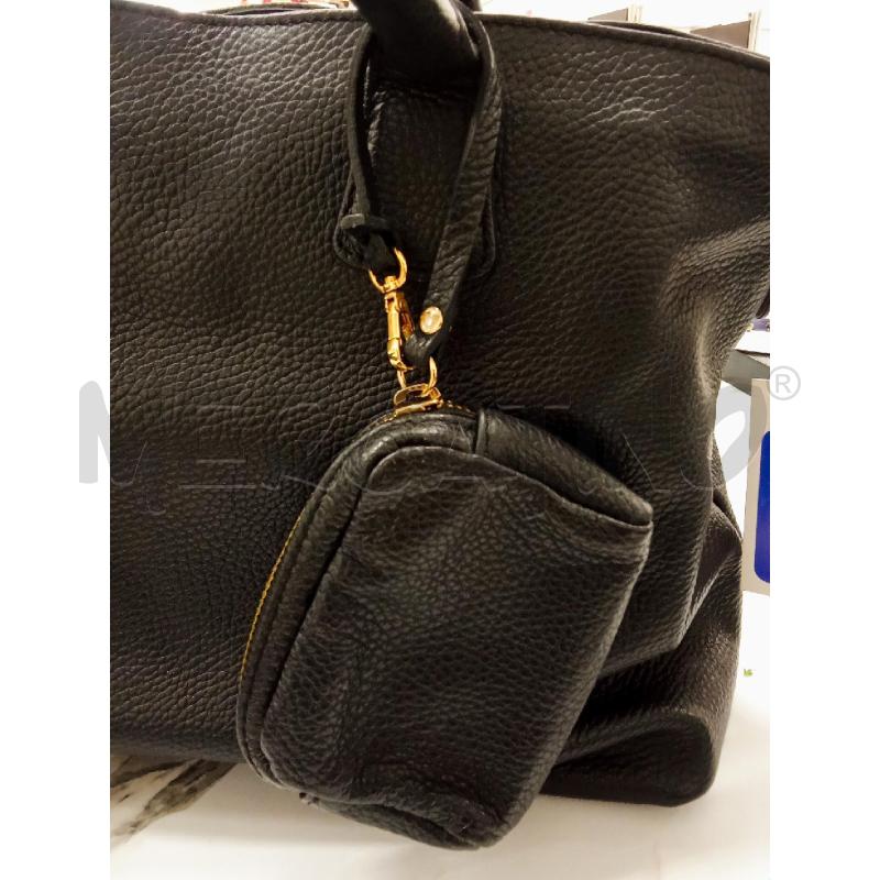 BORSA DONNA NERA GIANNI CHIARINI GENUINE LEATHER DET.DORATO | Mercatino dell'Usato San giorgio del sannio 4