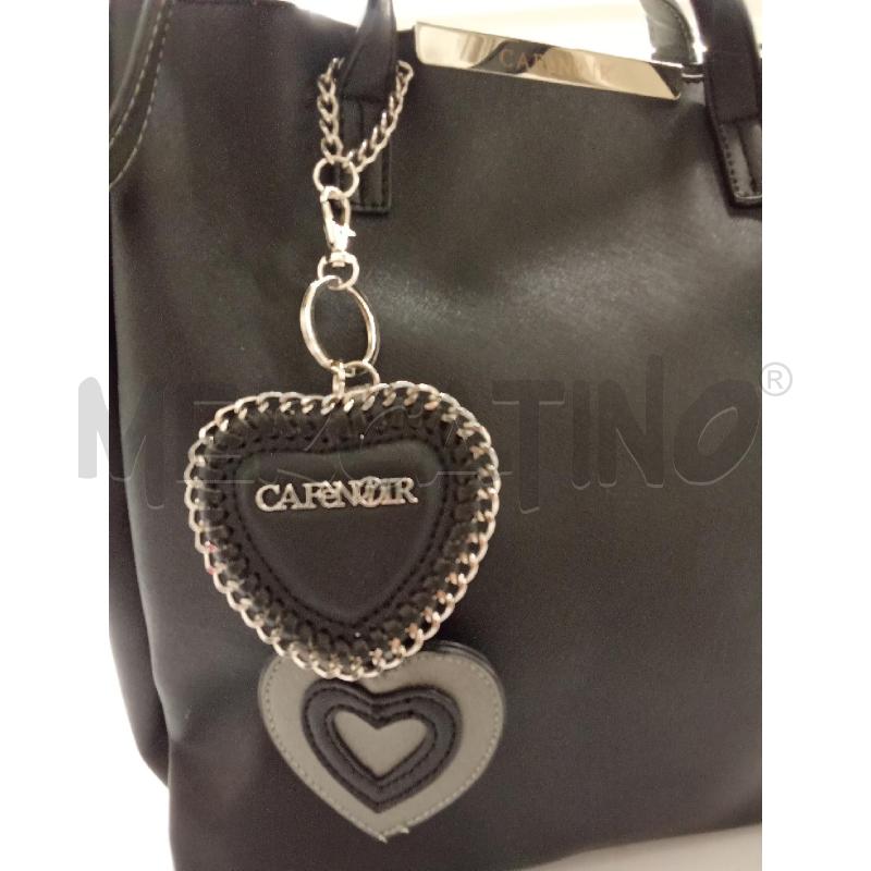 BORSA DONNA NERA MANICI CAFÈ NOIR  | Mercatino dell'Usato San giorgio del sannio 3