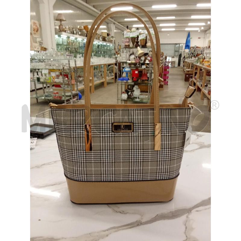 BORSA DONNA QUADRETTI RONCATO | Mercatino dell'Usato San giorgio del sannio 1