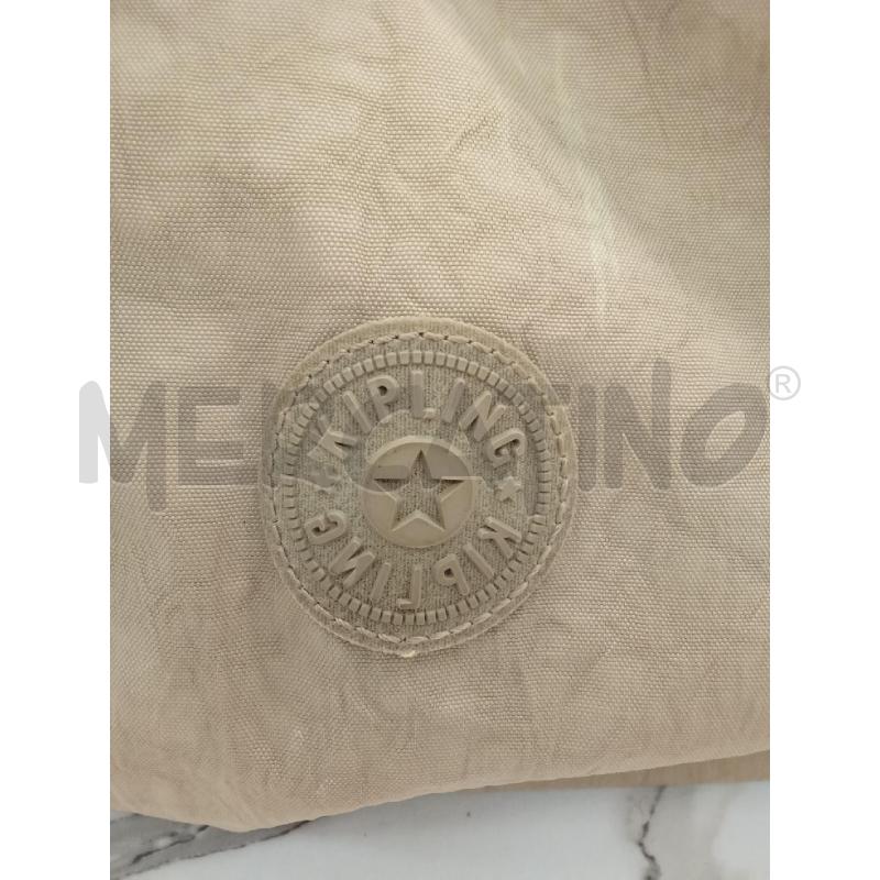 BORSA DONNA SHOPPERTORTORA CON SCIMMIA BIANCA KIPLING  | Mercatino dell'Usato San giorgio del sannio 4