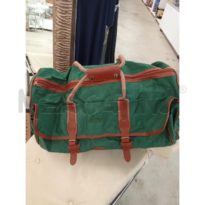 BORSONE VERDE + VALIGIA COCACOLA VINATGE INS PELLE | Mercatino dell'Usato San giorgio del sannio 1
